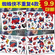 Spider-Man tattoo sticker Batman Altman Superman Hero Thomas Car Sticker Children Watermark sticker