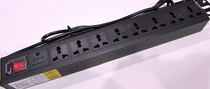 Cabinet new Xinhai Technology special PDU 1U10A8 hole alloy shell PDU power supply