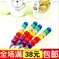 Creative icing gourd color bullet Crayon Crayon funny expression graffiti pen seven color expression crayon