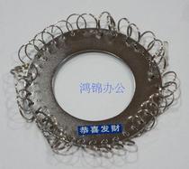 36 key disc Stainless Steel Key Button Ring Keyring Carry-on Round Keycard