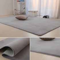 Coffee table carpet thickened coral velvet home living room bedroom full of tatami home Modern powder fixed bedside mat