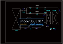 One drag two heat pump type air conditioner kfr-30gw × 2 design with CAD drawings and instructions