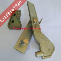 Construction elevator door knife door lock assembly Baoda elevator door lock Point type Jingmen knife brake block tooth block