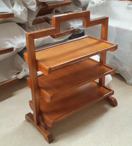 Zhengzhou Hotpot Vegetable Rack Solid Wood Vegetable Rack Solid Wood Vegetable Rack Fire Pot Store Vegetable Rack Hotel Chain Hotpot Shelf