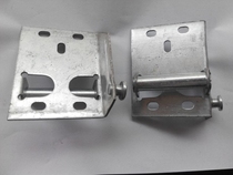 Garage door bracket Roller shutter door Garage door lower bracket hanging plate base plate roller bracket wheel frame Garage door iron plate