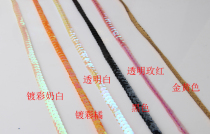 6mm recessed sheet with bright sheet with diy ornament accessories Accessories Clothing Accessories Wedding Dress Beauty Shoes cosmetic materials