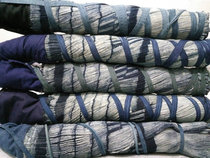 Old embroidered piece old batik skirt handmade batik skirt Miao skirt 01