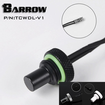 Barrow bright silver black white G1 4 10K temperature measuring water lock head extended TCWDL-V1