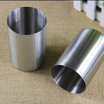 Round Stainless Steel Creative Water Cup Gargling Cup Travel Cups Couple Cups Bathroom washing Cup Drinking Cup Beer Cups