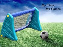 Childrens plastic football door Net frame indoor outdoor small football door kindergarten special football frame foldable