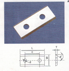 Huali Nanxing extreme edge banding machine pre-milling cutter blade 40*12*1 515*12*1 5 double hole alloy blade