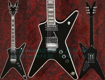 Customized DEANs-WR22-6 Black Electric Guitar AO59