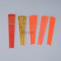 Sacrifice Cup worshipping God for Buddha plastic red bowl chopsticks worshipping table