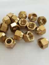 Surplus high frequency induction heating equipment induction coil nut copper nut pair