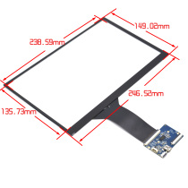 10 inch USB capacitive touch screen Industrial touch screen Medical equipment multi-point WIN10 Android capacitive touch screen