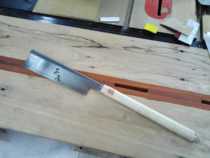 Jiu Ge wood tools traditional hand-made tenon clip back saw 240 dovetail special saw thin saw seam