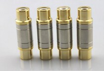 Fever AV Lotus female socket rca plug audio video extension head straight head connector accessories