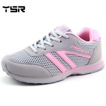 Extra large size Yong double summer mesh middle-aged and elderly mens sports shoes womens running shoes walking shoes 1601