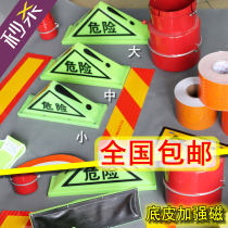  Dangerous goods triangle light Ceiling light Luminous ceiling sign Roof light Warning light Sign light Dangerous goods brand