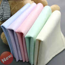 (sensual)quality solid color womens pure cotton handkerchief plain handkerchief DIY handmade bleaching and dyeing Tie-dyeing