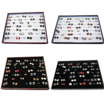 Jewelry display rack Ring box jewelry tray without cover Large stud box Meson plate Set up a stall to receive jewelry plate