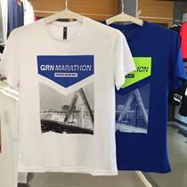 Noble Bird Mens 2017 summer new sports casual fashion knitted round neck short sleeve T-shirt 0172045