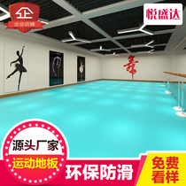 Dance classroom special geoglue mat indoor pvc sports plastic floor early education center kindergarten wear - resistant geoglue