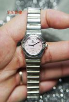 Domestic spot 98 new second-hand 16 diamonds Swiss Omega Omega Quartz constellation womens watch new