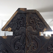 Qing Dynasty Longfeng screen carvings Classical collection ornaments home decoration top quality hotel inns large relief paintings