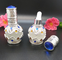 12ML Grain Embroidered color split bottle upscale Cosmetics Split Bottle ESSENTIAL OIL BOTTLE Perfume Bottle Empty Bottle Empty Bottle