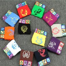 12 constellation large square corner triangle lady pure cotton underwear cartoon neutral wide - edge lestt underwear 2 strips