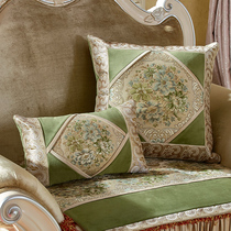 European sofa cushion Bedside pillow cover Office waist protection Luxury bed backrest Car pillow Waist pillow Living room