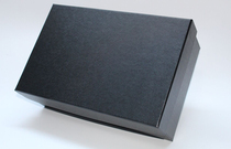 Pure black shoe box for children and children shoes box socks shirt box no need to fold men and women shoe box non-folding