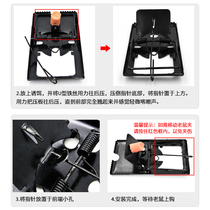 Grab mouse artifact household powerful mouse iron round clamp cage trap Japan Catch Trap Trap