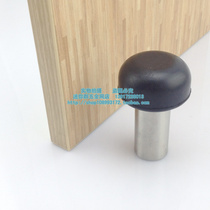 Heightened 304 stainless steel door block door block glass door bumper mushroom door touch door top bathroom door block