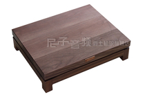 Jazz rack North American walnut hhhd1 audio cabinet solid wood amplifier cabinet audio-visual cabinet dark luxury