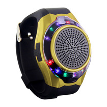 Net red Bluetooth speaker Watch subwoofer Mini audio Plug-in speaker Sports running wrist portable audio