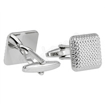 1pair new mens stainless steel business cuff links gentleme