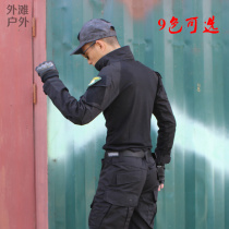 Army eagle war wolf frog suit suit Short-sleeved frog suit top T-shirt tight mens CS army fan long-sleeved tactical suit