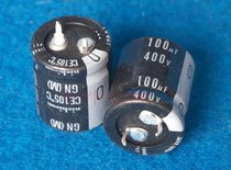 Original nichicon Nikon Electrolytic Capacitor 100UF 400V 22 * 26mm Hard Fits Straight Insert