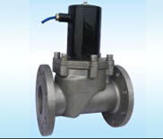 Stainless steel vacuum flange solenoid valve normally closed normally open direct type positive air solenoid valve electric vacuum valve