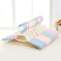 Hanger adult household clothes rack no trace wide shoulder retractable multifunctional clothes rack clothes hanging clothes hanging clothes hanging