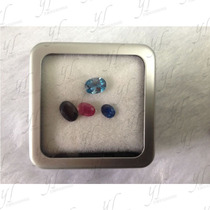 Special price metal diamond box gem box color treasure box naked stone box collection box jewelry props