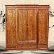 Redwood wardrobe hedgehog red sandalwood Chinese furniture European cloakhouse adult locker Ming and Qing classical boutique