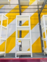 IKEA domestic VESKEN vichen shelf Shelf shelf White