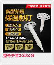 Exterior Wall Insulation Nail Shooter Nail plate Shooter Spike Plastic Plate Shooting Nail Shotguns rock wool board heated board lots of sale