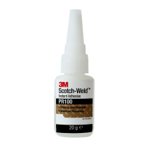 3M PR100 transparent quick-drying glue car glass nylon plastic rubber metal wood adhesive