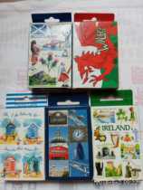 Foreign poker collection UK London Scotland Wales poker collection plastic cover poker