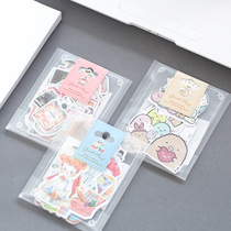 Five years and eight classes cute fun hand account sticker bag around cat sticker bag daily cartoon Food 21 models into A488