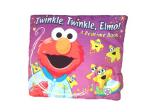 American softplay Sesame Street Series Three-dimensional Big Cloth Book ELMO Aimo Aimo Emmer Goodnight Large